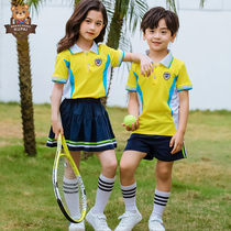 Games graduation primary school class clothes kindergarten Garden clothes Summer men and women children Yellow Blue White green set