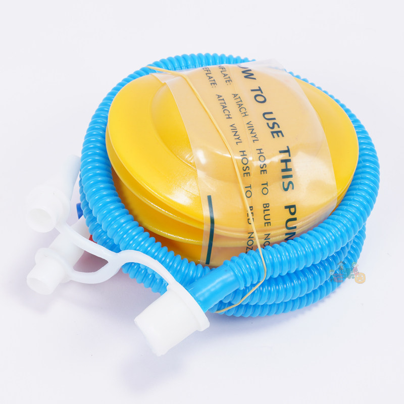 Massage ball air pump yoga big dragon ball sense unity vaulting horse inflatable cylinder foot pedal pump manual pump foot pedal type