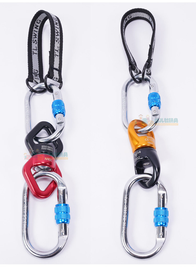 Тренажерное оборудование для детей 旋转器配件感统训练竖抱筒秋千架儿童桶绳管道调节绳子扣吊环绑带 Mango home