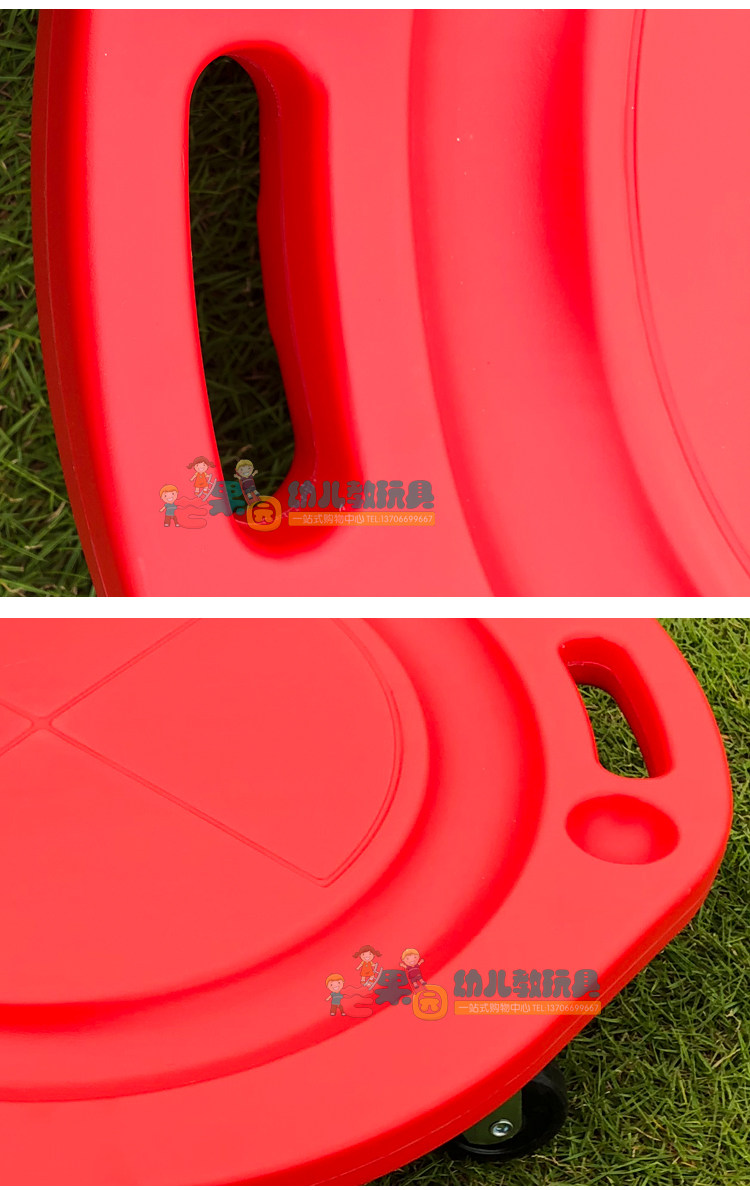 Тренажерное оборудование для детей 圆形滑车大滑板车幼儿园小玩具儿童板车户外感统训练器材平衡板轮 Mango home