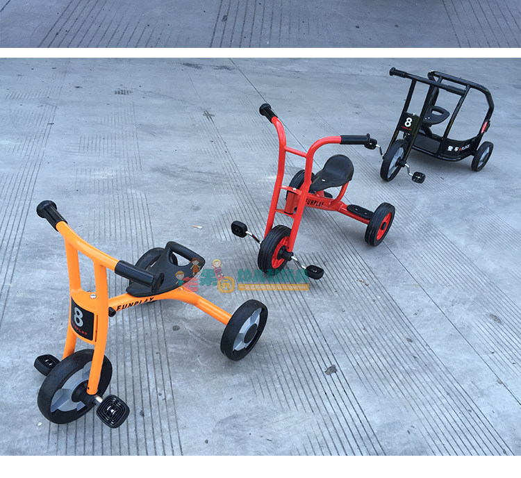 Трехколесный велосипед 幼儿园儿童玩具户外童车户外感统训练器材自行车三轮脚踏车器械