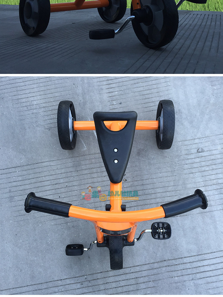 Трехколесный велосипед 幼儿园儿童玩具户外童车户外感统训练器材自行车三轮脚踏车器械