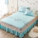 Khăn trải giường bằng vải cotton phong cách mùa hè Khăn trải giường bằng vải bông trải giường 1,8 m 1,5m chống trượt