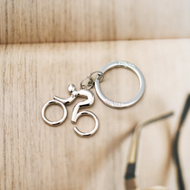 German key button male waist hanging creative upscale minimalist key chain pendant car key button carry-on gift