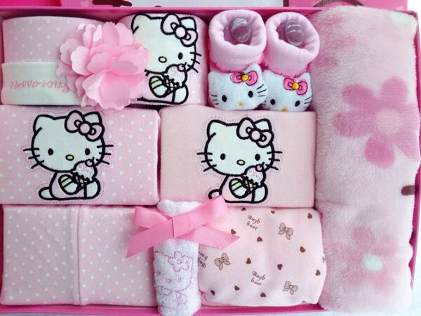 Coffret cadeau pour bébé HELLO KITTY - Ref 1953064 Image 6