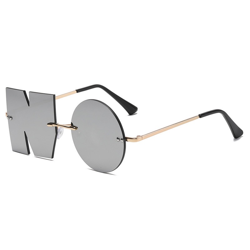 Simple Style Commute Solid Color Resin Square Half Frame Men's Sunglasses display picture 4