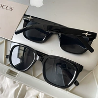 Тибетская синяя квадратная сторона звезда черная