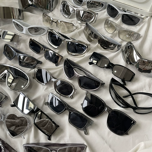 Дорожные металлические лыжные очки на солнечной энергии, изысканный стиль, по фигуре