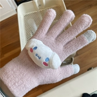 Перчатки с сенсорным экраном Pink+Weeke Dog