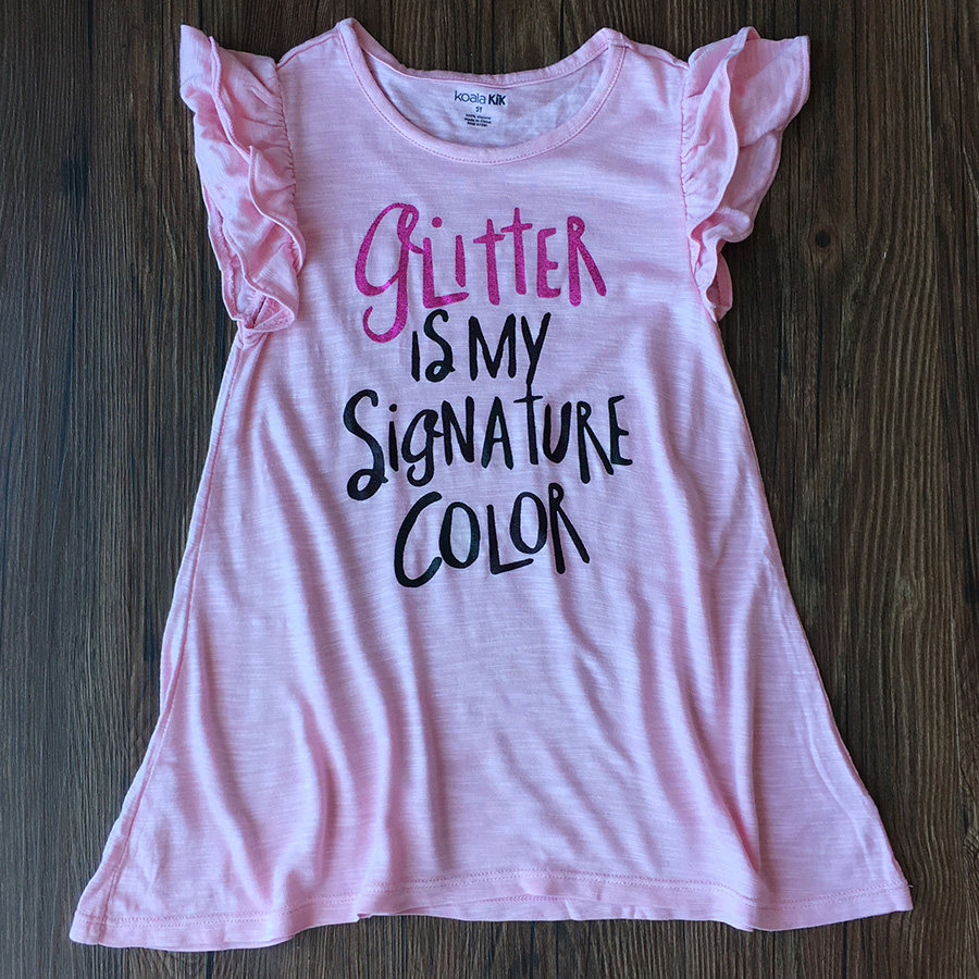 Girls T-shirt short-sleeved baby breathable summer top children's cotton short-sleeved baby thin T-shirt 6 months 1-5 years old