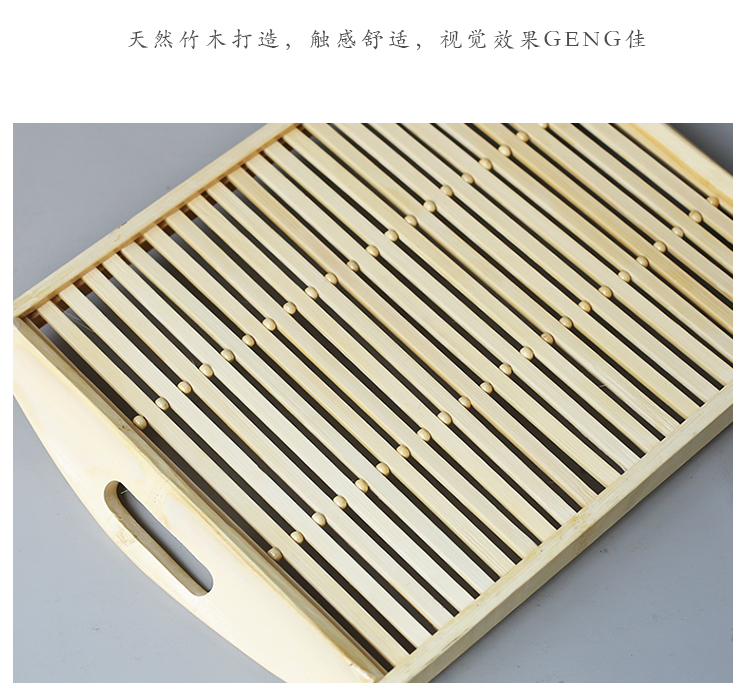 Tre bina khay khách sạn câu lạc bộ đặc biệt tấm gỗ xử lý hình chữ nhật cuối món ăn bánh bao cống khay đĩa gỗ