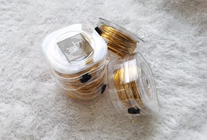 Cloisonne Alumina Wire Golden and Silver Color Cord Cloisonne Enamel Gold Colored Sand Phone Case Dedicated 0.2 Silk
