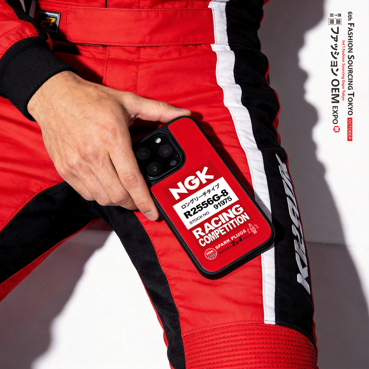 NGK Spark Plugs Racing Competition iPhone Case
