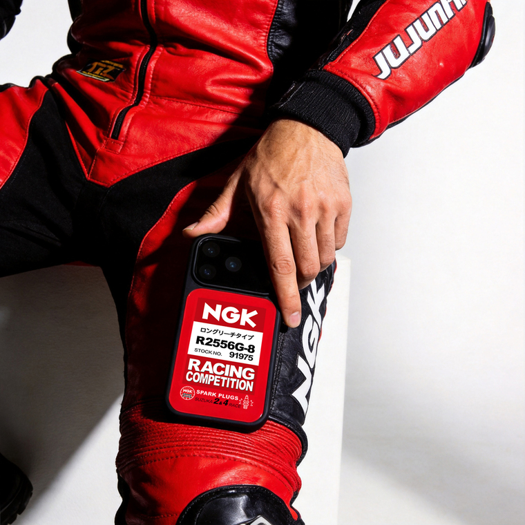 NGK Spark Plugs Racing Competition iPhone Case
