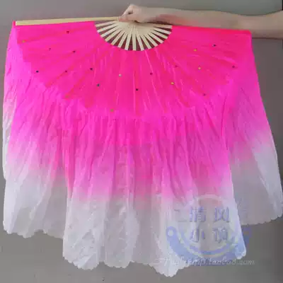 Weak water three thousand color dance fan dance fan double-sided glue state Yangko fan square dance fan extended gradually