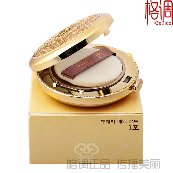 Phong cách đích thực LG Sau khi Whoo Gongchen thích bánh bột sử dụng kép cổ điển Hoa Kỳ SPF30 PA ++ Hàn Quốc phấn phủ sulwhasoo