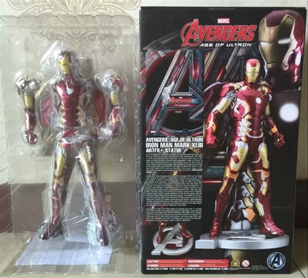 Anime Avengers 2 Xuất hiện kỷ nguyên mk43 Iron Man Light Hand Model Z16 - Capsule Đồ chơi / Búp bê / BJD / Đồ chơi binh sĩ