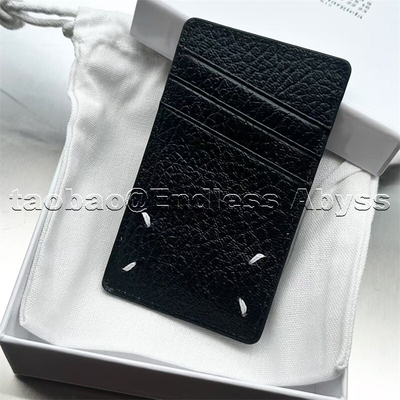Endless Abyss 24Ss First-Layer Cowhide Four-Stitch Card Holder Four Stitches Vertical Card Holder Endless Abyss 24Ss First-Layer Cowhide Four-Stitch Card Holder Four Stitches Vertical Card Holder