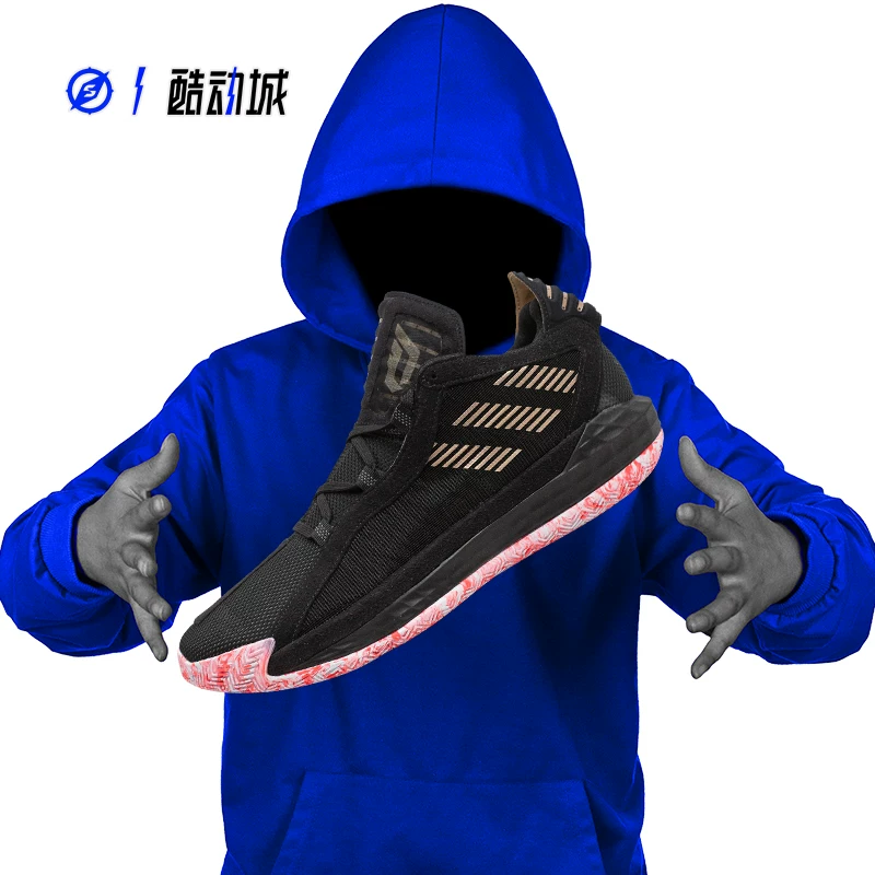 Перевод: руководство по движению иглы adidas dame 6 Лиллард 6-е поколение мужские низкие кеды со встроенной амортизацией для баскетбола FW9024