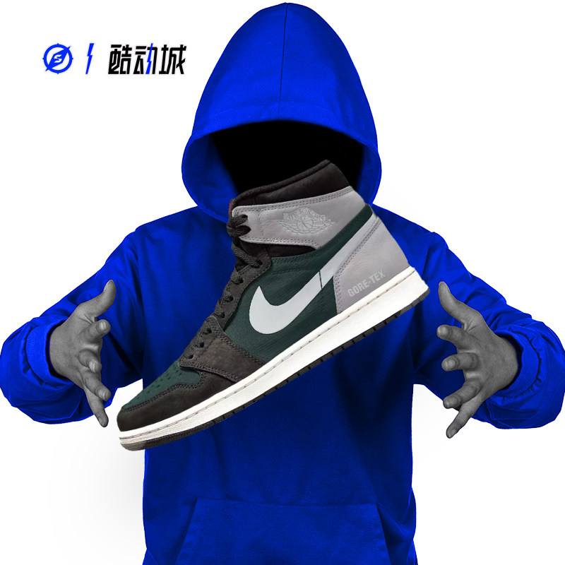 Compass AIR JORDAN 1 Gore-Tex AJ1 Waterproof Men's Retro Basketball Shoes DB2889-001