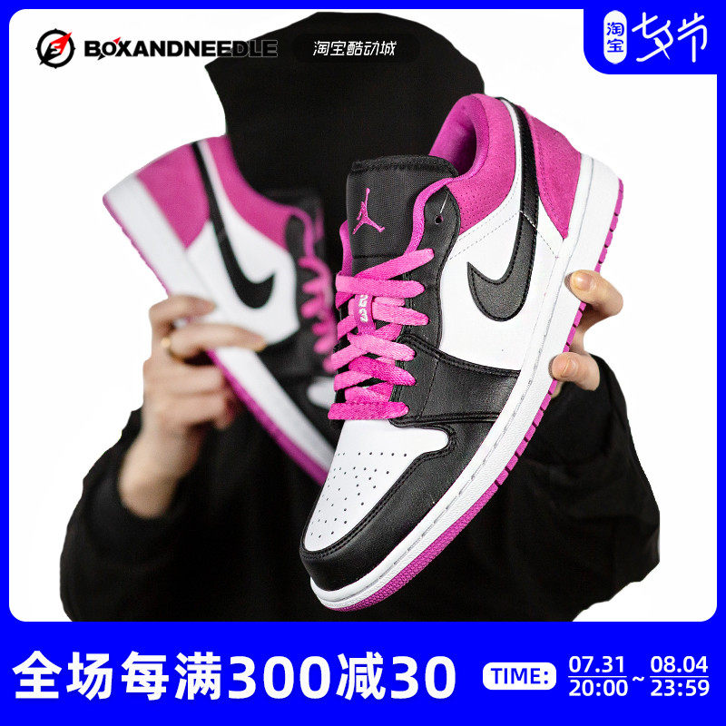 AIR JORDAN1 Joe one AJ1 Low Gang LOW Black Red Toe Basketball Shoes 553558-606 CK3022-005