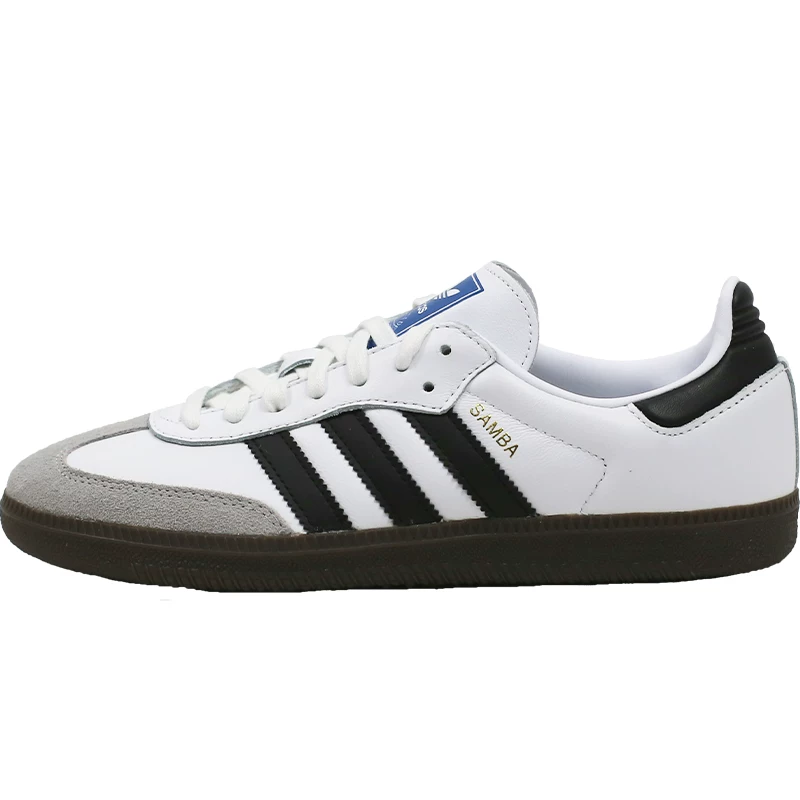 ADIDAS SAMBA OG Dexue Samba Black and white Men and women low top casual shoes B75806 IF1812