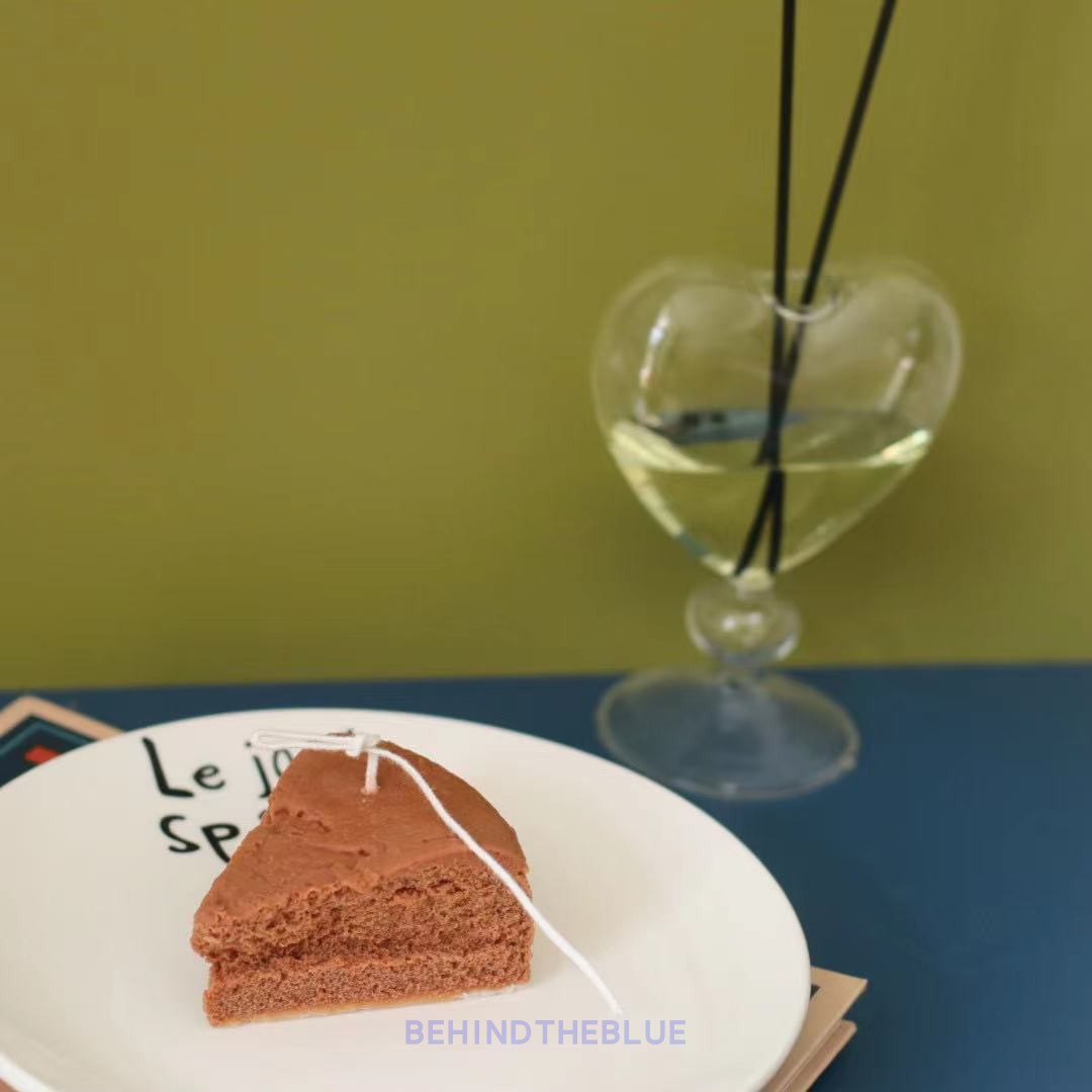 Silicone Mold Emulation Sliced Cake Sweet Scented Scented Candle Home Swing diy handmade material