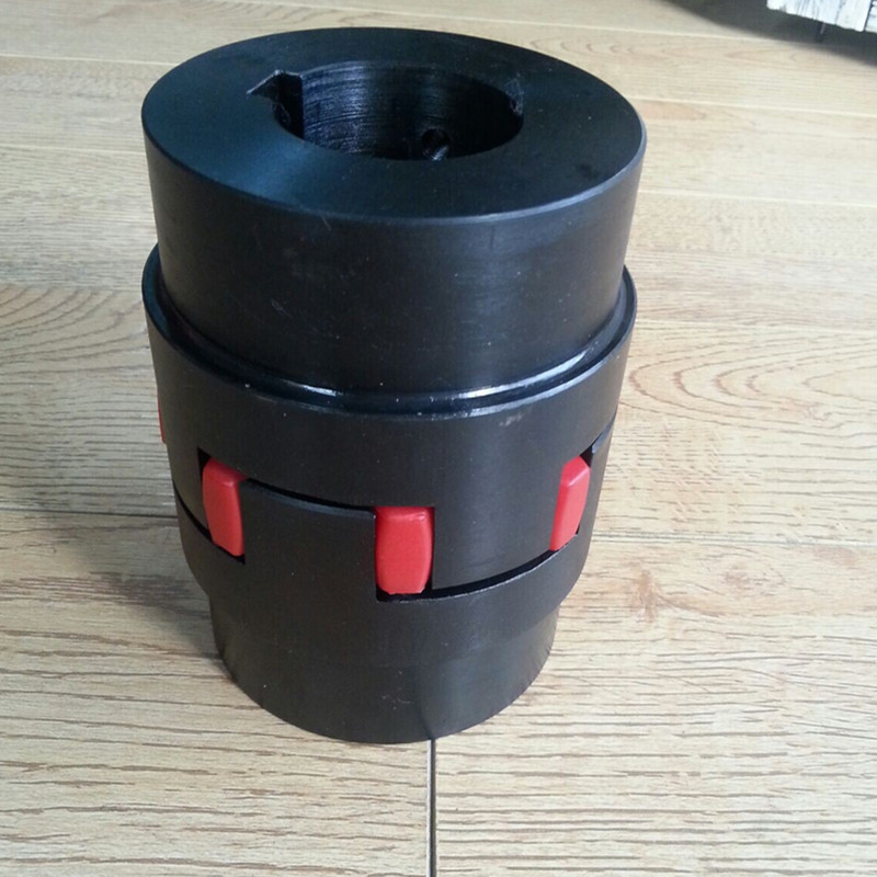 XL New Shanghai Wuheng Star Plum Claw Elastic Coupling 45 Big Torque Coupling with Keyway GS, Keeper
