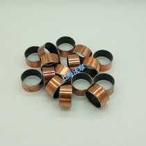 Oil-free solid lubrication New lining bearing sleeve copper 25*28 26*30 dry MDZB straight column composite sleeve