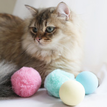 Cat toy squawking ball catnip catnip cat ball bird screeching teeth grinding anti-bite self-hiking artifact pet supplies