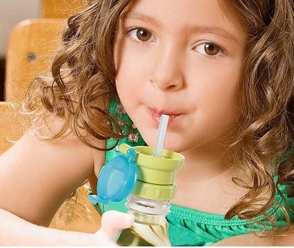 Chick home~Japan's original leakage straw nozzle replace cover straw cover (old and young suitable)