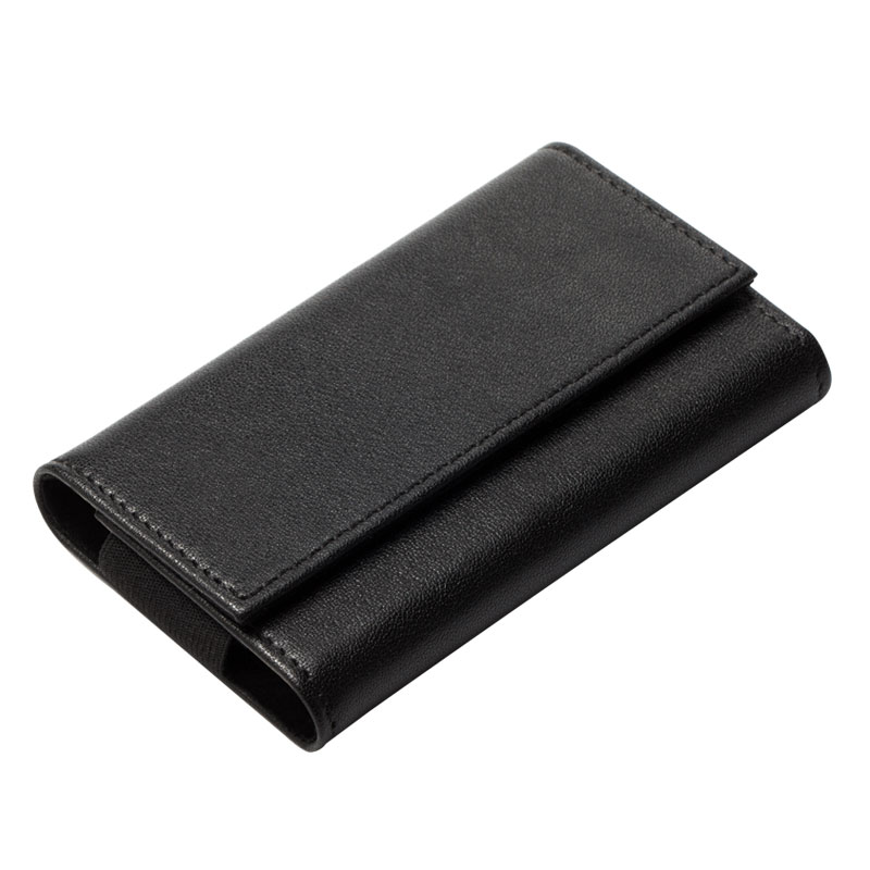 German EHRENMANN Genuine Leather Name Sheet Clip Male style Business upscale Bull Leather Name box ultra-thin and small