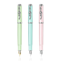 German MODERN METAL PEN Lady Macaron Notes Signature Pen Business Gift Birthday Gift