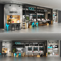 Crowdsmiths Workshop ZJF Glasses Real Body Shop Furnishing Design Programme Mall Display Display Shelving Display Cabinet Customised
