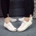 Giày vải hở mũi Giày nam đế thấp đôi giày mùa xuân Phiên bản Hàn Quốc của xu hướng giày thông thường dành cho sinh viên hoang dã - Plimsolls