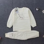 Thiên thần búp bê mùa đông siêu ấm áp Nam Cực cotton vai mở cổ áo lót đồ lót trẻ em 3-5 tuổi mùa thu và quần mùa thu đông shop quan ao tre em