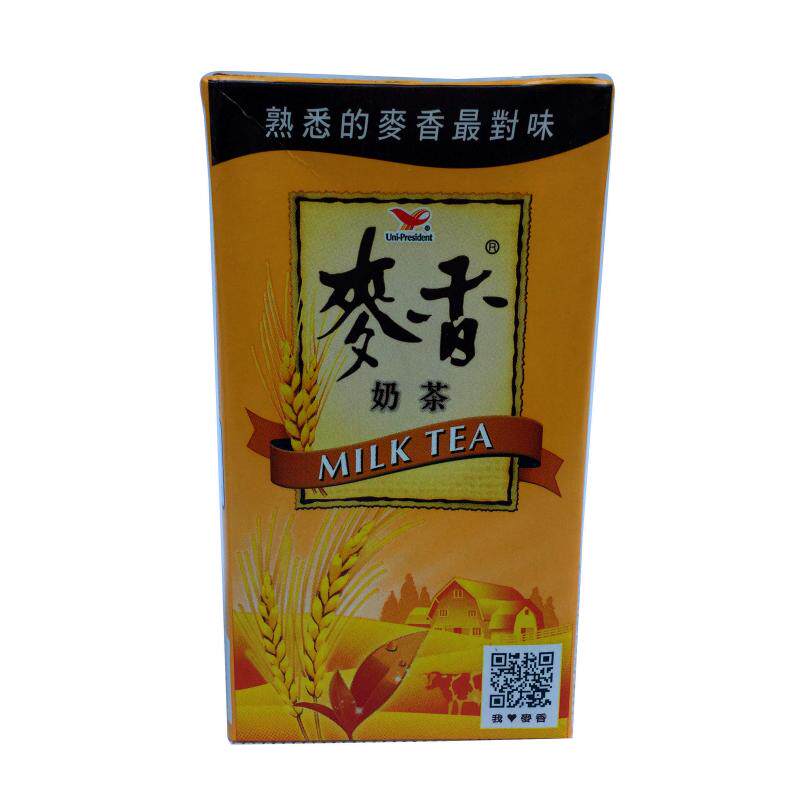 Taiwan Unified Wheat Milk Tea Box 300ml full 24 boxes of Guangdong