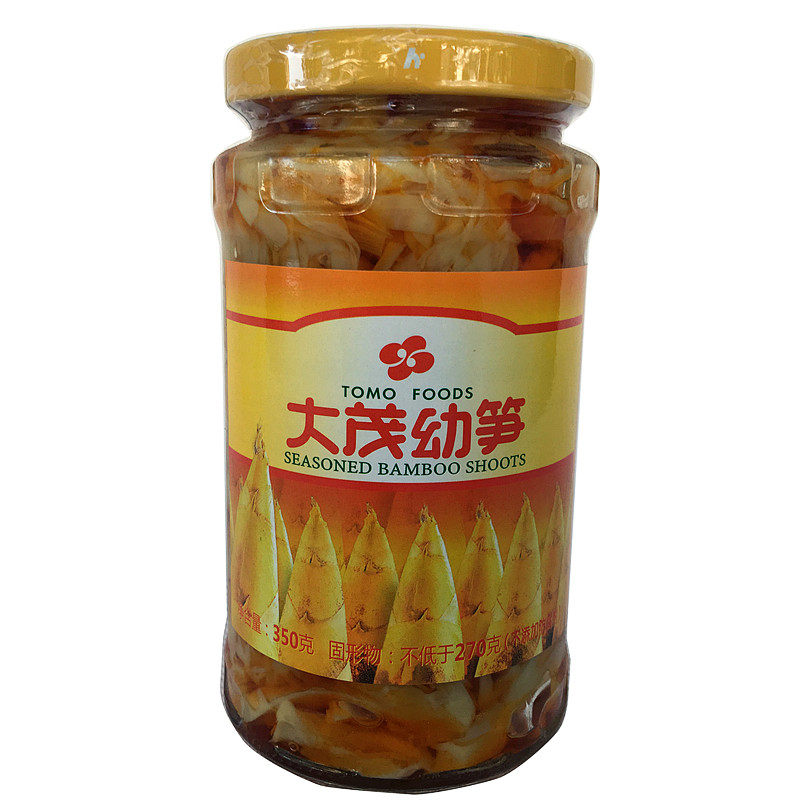 Taiwanese flavored large and lush with 350g oil braised asparagus cans