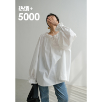 Upper body jue beauty ~ French art agaric length sleeves sunscreen shirt woman washed cotton shirt small sub 100 lap shirt