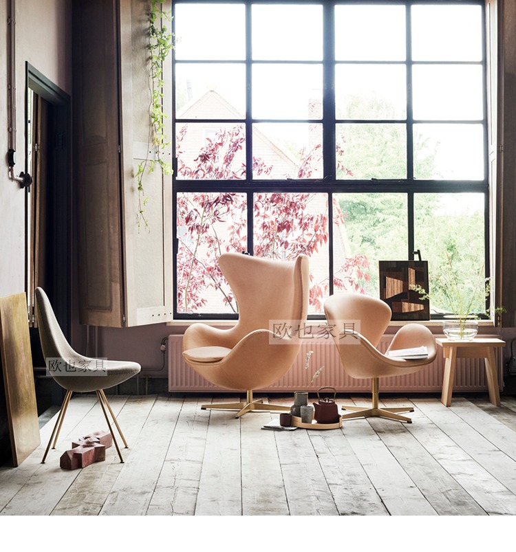 Ghế nhỏ giọt Bắc Âu Ghế góc Ghế ăn FRP Thiết kế nội thất ghế sofa nhỏ