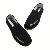 Слипоны, туфли, с вышивкой, китайский стиль, мягкая подошва