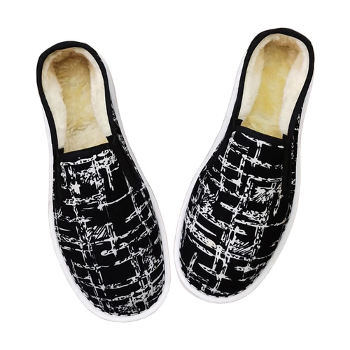 Зимние удерживающие тепло утепленные туфли, джинсы с начесом, мягкая подошва