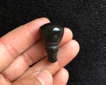 Tibetan handmade Yak horn black material one Buddha head Tibetan Buddha beads three-way fidelity