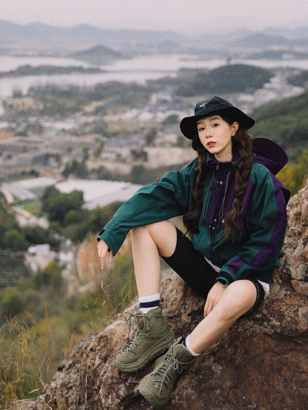 Ootweek丨Outdoor Water-Repellent Sorona ® 丨Retro Color-Blocked Blogger-Style Windbreaker Jacket Wt018 Ootweek丨Outdoor Water-Repellent Sorona ® 丨Retro Color-Blocked Blogger-Style Windbreaker Jacket Wt018