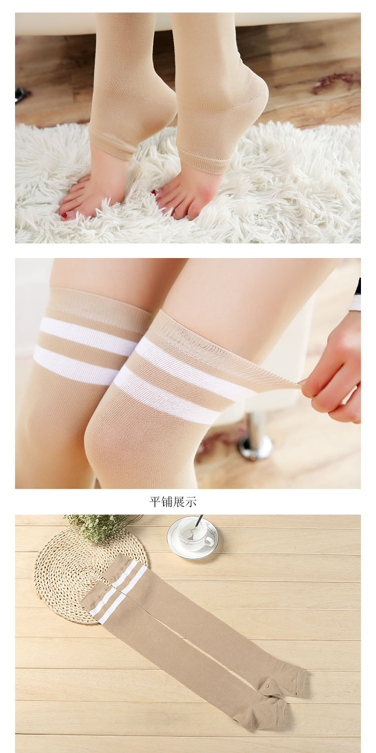 Mùa xuân cotton bước chân kem chống nắng socks silicone non-slip điều hòa không khí phòng ấm miếng đệm đầu gối vớ đầu gối vớ nữ vớ cao