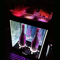 Лимонный желтый винный закуска тарелка-як