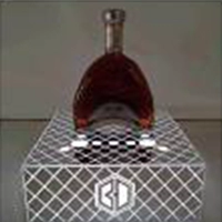 Синий, акриловый, серебряный