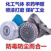 Gas mask Dust protective mask Gas respirator Chemical gas dust grinding and painting special nose and mouth cover
