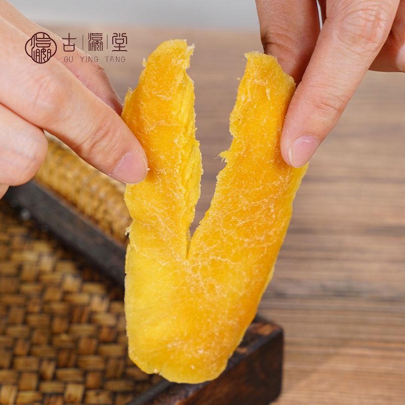 Dried mango snacks, dried fruit, candied fruit, dried fruit, dried dried fruit, dried bulk, no added snack food specialty 100g
