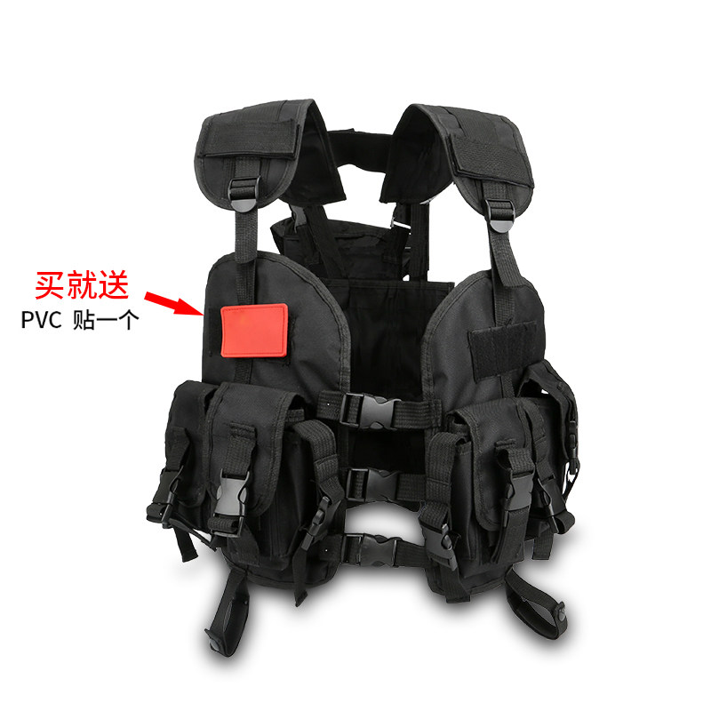 Light weight Water Bags camouflated tactical vest Multi-functional chest hanging Ctrip with outdoor fishing waistcoat live-action cs gear